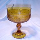 Tiara Glassware -- Compote AND 2 Tiered Tidbit Tray