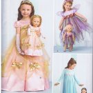 1305 Simplicity  Size 3 - 6 + 18" Doll - (T-Bla-L-16)