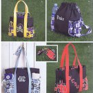 1338 Simplicity - totes and back pack - (T-Bla-L-16)