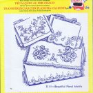 3111 - Beautiful Floral Motifs - Aunt Martha's Hot Iron Transfer - (T-Bla-L-16)