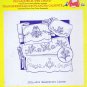 3751 - For Decorative Linens - Aunt Martha's Hot Iron Transfer - (T-Bla-L-16)