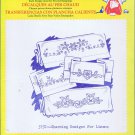 3752 - Charming Designs for Linens - Aunt Martha's Hot Iron Transfer - (T-Bla-L-16)