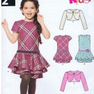 A6319 - New Look Child's size dresses size 3 - 8 - (T-Bla-L-16)
