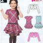 A6319 - New Look Child's size dresses size 3 - 8 - (T-Bla-L-16)