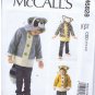 M6828 - McCalls - children's coats - sizes 2 - 5 - (T-Bla-L-16)