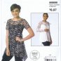 M9899 - McCalls - Misses Pullover Tunics - sizes 8 - 16 - (T-Bla-L-16)