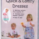 Quick & Comfy Dresses - SewBaby - (T-Bla-L-16)