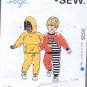 2025 - Kwik Sew - Toddlers Jogging Suit - (T-Bla-L-16)