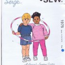 1975 - Kwik Sew - Toddlers Shirts, Pants and Shorts - (T-Bla-L-16)