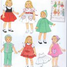 2454 - Simplicity - Doll Wardrobe - Sizes 16" and 18" - (T-Bla-L-16)