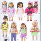 2302 - Simplicity - 18" Doll Clothes - (T-Bla-L-16)