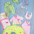 2388 - Simplicity - Baby Layette Sizes XXS - L - (T-Bla-L-16)