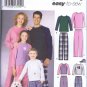 5271 - Simplicity - Unisex Lounge Wear - child XS - L and adult SX - XL - (T-Bla-L-16)