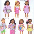 1713 - Simplicity - 18" Doll Clothes - (T-Bla-L-16)