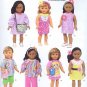 1713 - Simplicity - 18" Doll Clothes - (T-Bla-L-16)