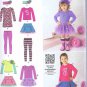 1785 - Simplicity - Size 4-8 Child's Skirt, dress, top, leggings and headband - (T-Bla-L-16)