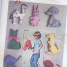 7744 - Simplicity - Set of Stuffed Toys - (T-Bla-L-16)