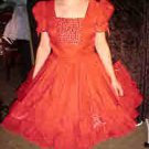 Red Special Events Square Dance Dress *