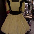 Yellow with Black Ruffle Square Dance Dress *
