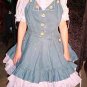 Purple Dress with Jean Jumper Square Dance Dress *