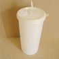 Tupperware -- Tall Round Juice Container - white - (B-1)