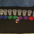 Tupperware -- Set 0f 8 Midgets -- 2 oz  (#296)