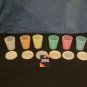 Tupperware Set 0f 6 Pastel Midgets -- 2 oz (#295)