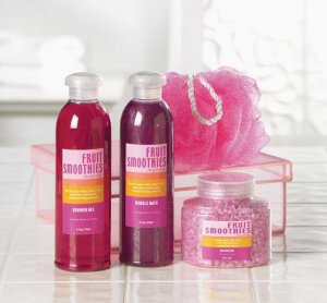 Friut Smoothies Red Bath Set