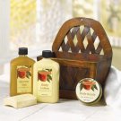 Peach Orchard Bath Basket