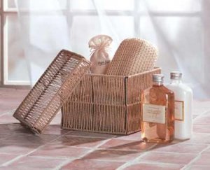 Vanilla Milk Bath Basket
