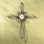 SPANISH MISSION CROSS WALL CLK $29.95