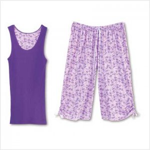 LAVENDER LEAVES PJ SET