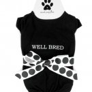 Well Bred Dog T Shirt by Mud Pie X Small