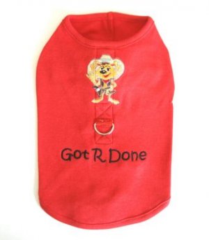 Got R Done Harness-T Large Dog Shirt
