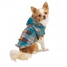SALE East Side Collection Plaid Toggle Coats Dog Coat Large
