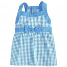 Sale East Side Collection Gingham Dog Dresses Med Bluebird