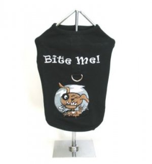 Sale Bite Me Harness-T Small Dog Shirt