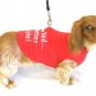 Sale If Your Happy and You Know It...Lift Your Leg Harness-T Medium Dog Shirt