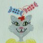 Cat with Candy Clips