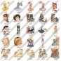 Vintage Retro 1950s Boy/Girl Kids Images Clip Art CD