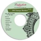 Vintage Retro Borders Images Clip Art Clipart CD