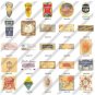 Vintage Cosmetic/Perfume Labels Clipart Clip Art CD