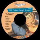 Vintage Retro 1950s Couple Images Clipart Clip Art CD