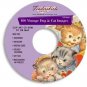 Vintage 40's 50's Dog & Cat Images Clipart Clip Art CD