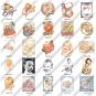 Vintage 50s Baby Shower Card Images Clipart Clip Art CD