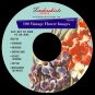 Vintage 1930s-1950s Flower Images Clipart Clip Art CD