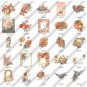 Vintage 1930s-1950s Flower Images Clipart Clip Art CD