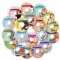 Vintage Retro Images Collection Clipart 5 Disc Bundle