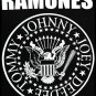 RAMONES T-SHIRT Classic black t shirt Presidential Seal Johnny Joey DeeDee Tommy