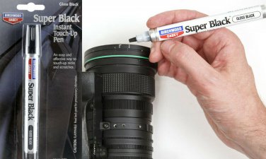 Gloss Black Touch-Up Paint Pen for Cameras Guns Scopes & Lenses Birchwood Casey